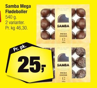 Calle Samba mega flødeboller tilbud