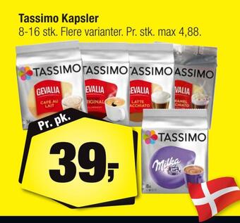 Calle Tassimo kapsler tilbud