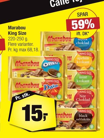 Calle Marabou king size tilbud