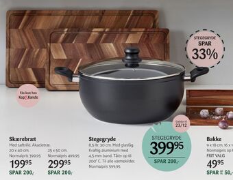 Kop & Kande Aldente skærebræt tilbud