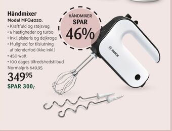 Kop & Kande Bosch håndmixer tilbud