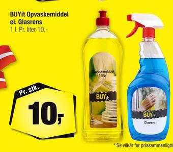 Calle Buyit opvaskemiddel el. glasrens tilbud