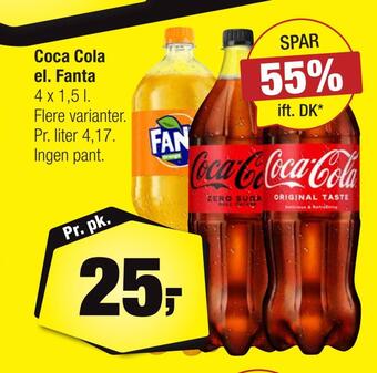 Calle Coca cola el. fanta tilbud