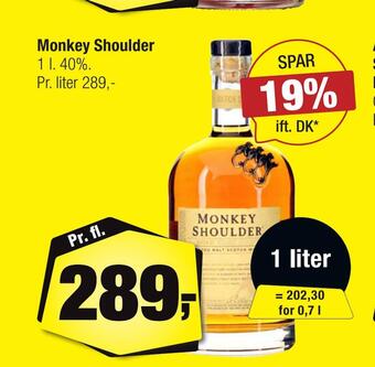 Monkey shoulder