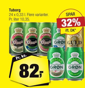 Calle Tuborg tilbud