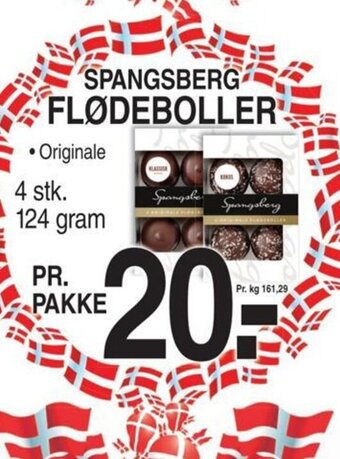 ABC Lavpris SPANGSBERG FLØDEBOLLER tilbud
