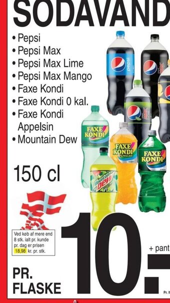 ABC Lavpris SODAVAND tilbud