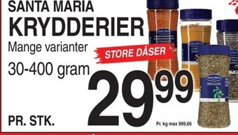 ABC Lavpris SANTA MARIA KRYDDERIER tilbud
