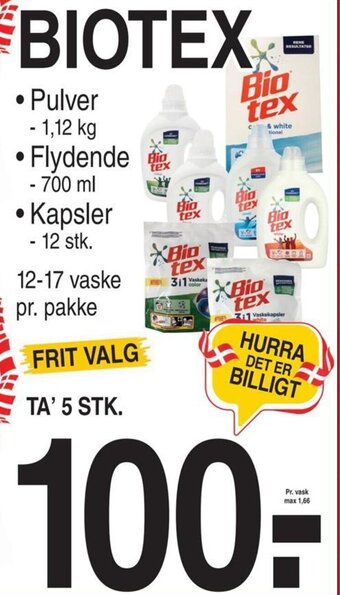 ABC Lavpris BIOTEX tilbud