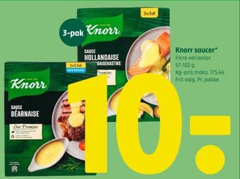 Coop 365 Knorr sauce pulver tilbud