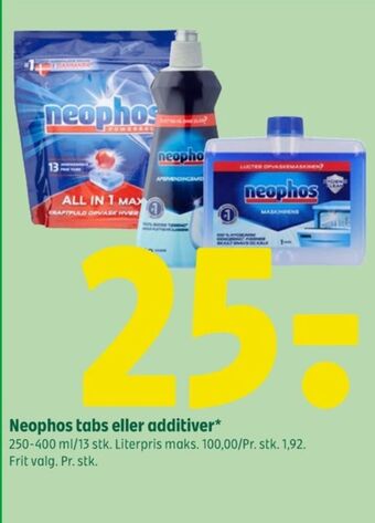 Coop 365 Neophos maskinopvask-tabs tilbud