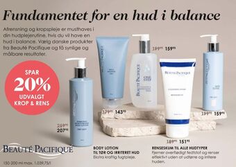 Matas Beauté pacifique bodylotion tilbud