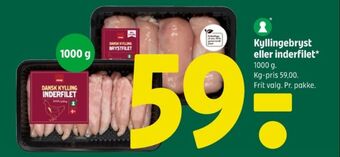 Coop 365 Coop kyllingeinderfileter tilbud