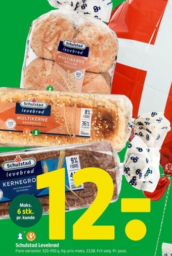Coop 365 Levebrød multikerne sandwichbrød tilbud