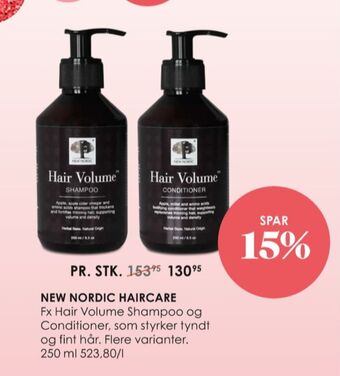 Matas New nordic shampoo tilbud