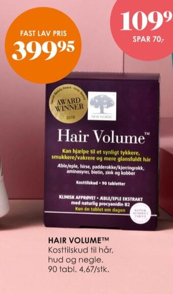 Matas New nordic kosttilskud tilbud