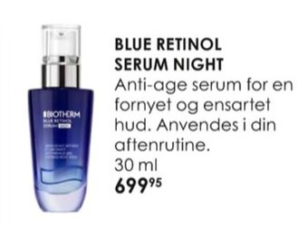 Matas Biotherm serum tilbud