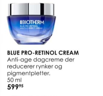 Matas Biotherm creme tilbud
