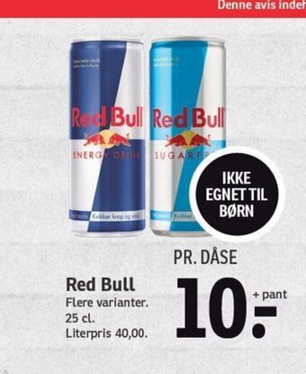 SPAR Red Bull tilbud