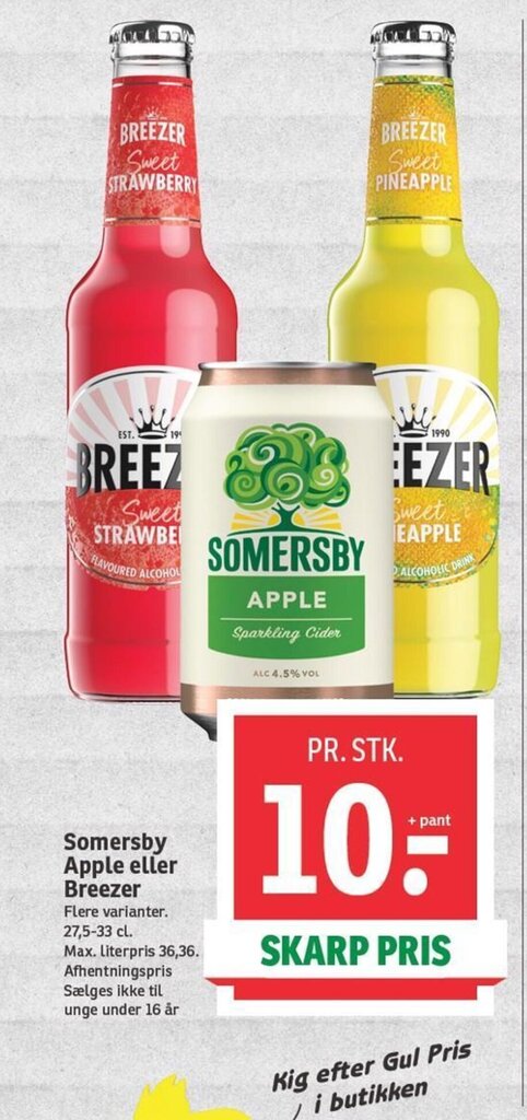 breezer apple