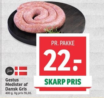 SPAR Gestus Medister af Dansk Gris tilbud