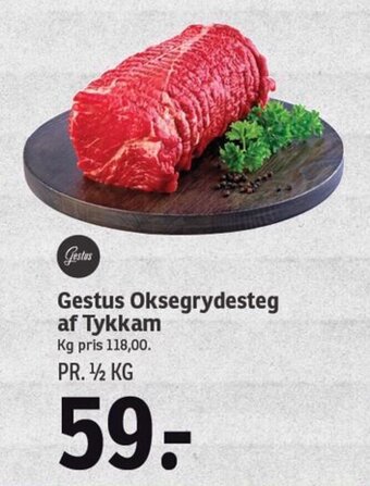 Gestus Oksegrydesteg af Tykkam