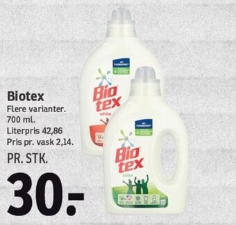 SPAR Biotex tilbud