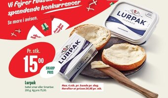 Min Købmand Lurpak tilbud