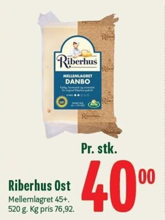 Min Købmand Riberhus Ost tilbud