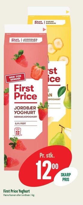 Min Købmand First Price Yoghurt tilbud