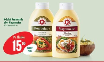 Min Købmand K-Salat Remoulade eller Mayonnaise tilbud