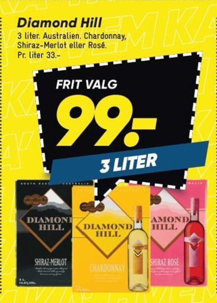 Diamond Hill tilbud hos Bilka