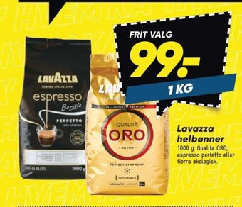 Bilka Lavazza helbønner tilbud