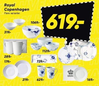 Bilka Royal Copenhagen tilbud
