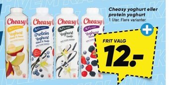 Bilka Cheasy yoghurt eller protein yoghurt tilbud
