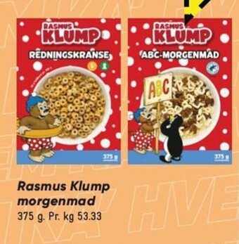Rasmus Klump morgenmad
