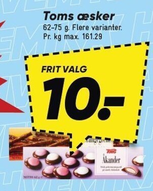 Bilka Toms æsker tilbud