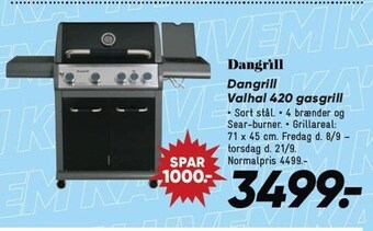 Dangrill valhal 420 gasgrill