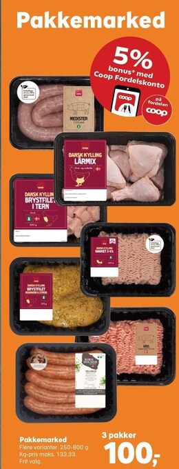 Kvickly Pakkemarked tilbud