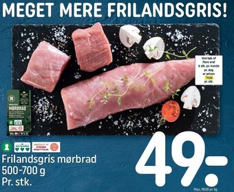 REMA 1000 Frilandsgris mørbrad tilbud