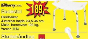 Harald Nyborg Kilberry care badestol tilbud