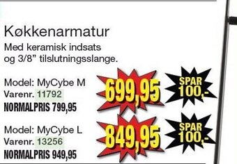 Harald Nyborg Køkkenarmatur tilbud