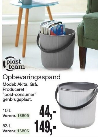 Harald Nyborg Plast team opbevaringsspand tilbud