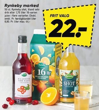 Bilka Rynkeby marked tilbud