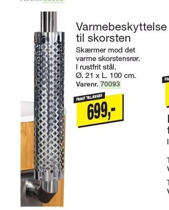 Harald Nyborg Varmebeskyttelse til skorsten tilbud