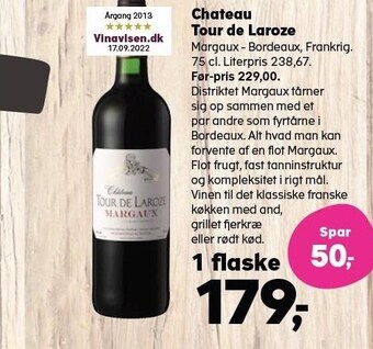 SuperBrugsen Chateau tour de laroze tilbud
