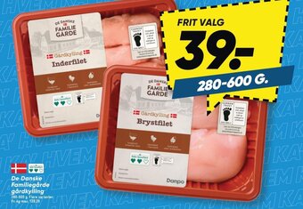 Bilka De Danske Familiegårde gårdkylling tilbud