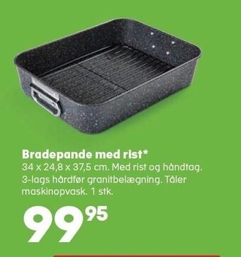 Bradepande med rist
