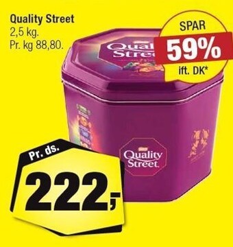 Calle Quality street 2,5 kg tilbud