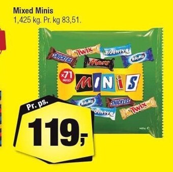 Calle Mixed minis 1,425 kg tilbud